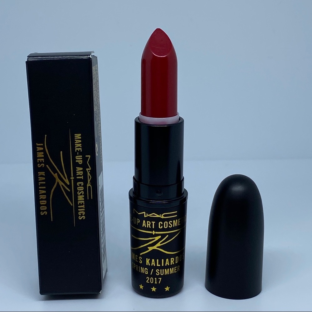 NIB LE MAC James Kaliardos Bloodstone Lipstick